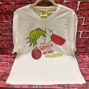 The GRINCH Dr.Seuss MERRY WHATEVER GRINCHMAS T-shirt 6-8
